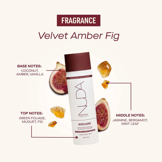 NUDA DewCleanse Sunless Tanner available to buy online from RENU Laser & Skin in Mill Bay, BC on Vancouver Island
