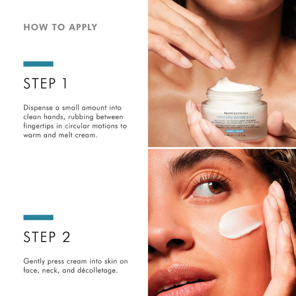 SkinCeuticals Triple Lipid Restore 2:4:2 Skincare available to buy online from RENU Laser & Skin in Mill Bay, BC on Vancouver Island