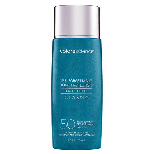 Colorescience Sunforgettable® Total Protection™ Face Shield Original Sun Protection available to buy online from RENU Laser & Skin in Mill Bay, BC on Vancouver Island