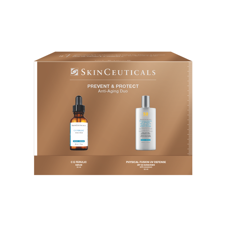 SkinCeuticals Prevent & Protect Anti-Aging Duo Sets available to buy online from RENU Laser & Skin in Mill Bay, BC on Vancouver Island