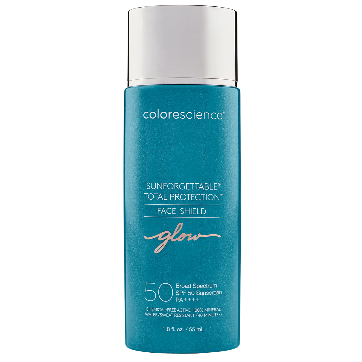 Colorescience Sunforgettable® Total Protection™ Face Shield Glow SPF 50 Sun Protection available to buy online from RENU Laser & Skin in Mill Bay, BC on Vancouver Island