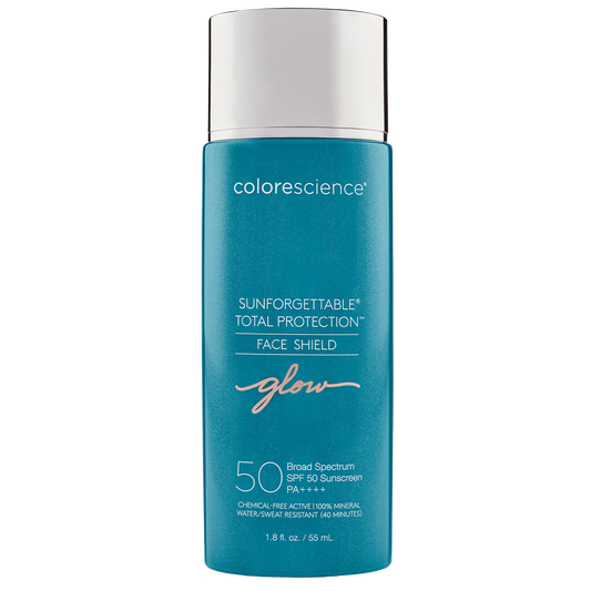 Colorescience Sunforgettable® Total Protection™ Face Shield Glow SPF 50 Sun Protection available to buy online from RENU Laser & Skin in Mill Bay, BC on Vancouver Island