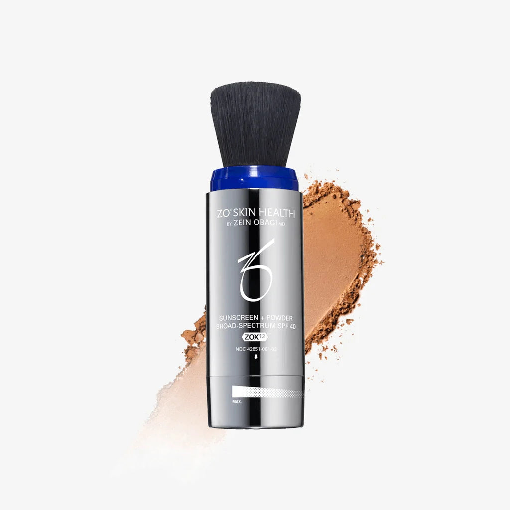 ZO Sunscreen + Powder Broad-Spectrum SPF 40 Sun Protection available to buy online from RENU Laser & Skin in Mill Bay, BC on Vancouver Island