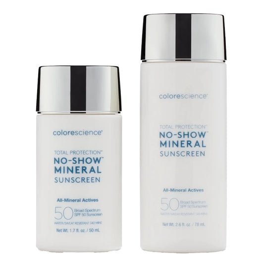 Colorescience Triple Protection No-Show Mineral Sunscreen SPF50 Sun Protection available to buy online from RENU Laser & Skin in Mill Bay, BC on Vancouver Island