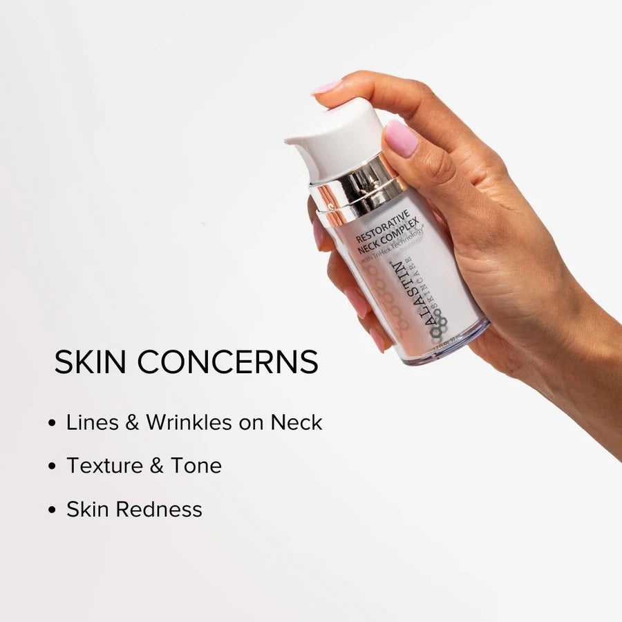 Alastin Restorative Neck Complex Neck available to buy online from RENU Laser & Skin in Mill Bay, BC on Vancouver Island