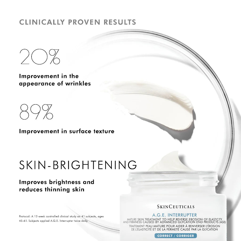 SkinCeuticals A.G.E. Interrupter Advanced Anti-Aging available to buy online from RENU Laser & Skin in Mill Bay, BC on Vancouver Island