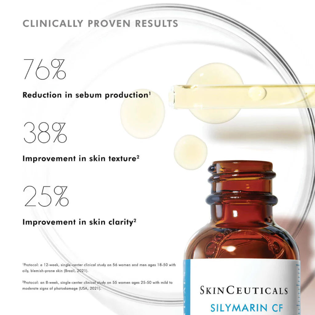 SkinCeuticals Silymarin CF Skincare available to buy online from RENU Laser & Skin in Mill Bay, BC on Vancouver Island