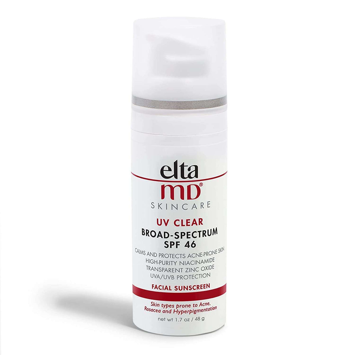 elta MD | UV Clear SPF 46 Sun Protection available to buy online from RENU Laser & Skin in Mill Bay, BC on Vancouver Island