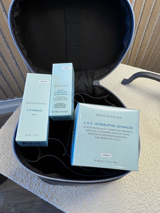 FREE GIFTS! SkinCeuticals The Age Rewind Set Sets available to buy online from RENU Laser & Skin in Mill Bay, BC on Vancouver Island