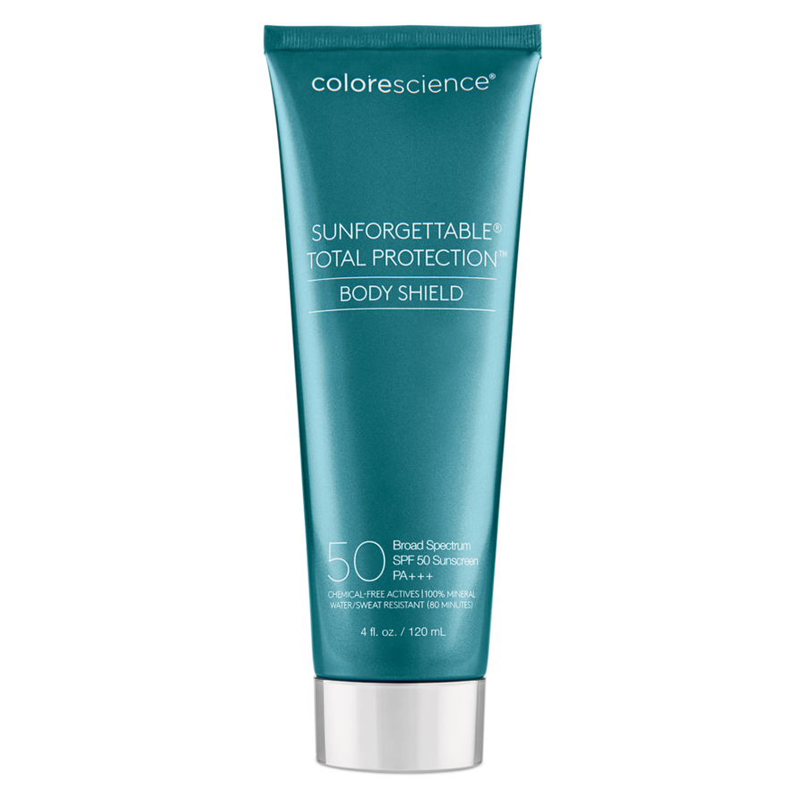Colorescience Sunforgettable® Total™ Body Shield SPF 50 Sun Protection available to buy online from RENU Laser & Skin in Mill Bay, BC on Vancouver Island