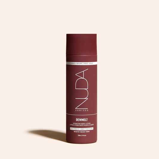 NUDA DewMelt Sunless Tanner available to buy online from RENU Laser & Skin in Mill Bay, BC on Vancouver Island