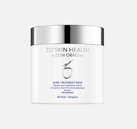 ZO Acne Treatment Pads Acne available to buy online from RENU Laser & Skin in Mill Bay, BC on Vancouver Island